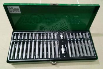 Набiр бит 10мм HEX,TORX,SPLINE 40од. GAAD4002