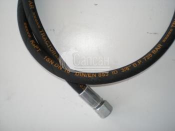 РВД  L=1,1  гайка М18х1,5 ключ 22 (компрессор) DN 10 mm.