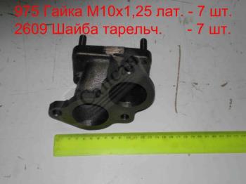 Патрубок випускн. колект. лiвий (зi шпильк) 7403.1008031