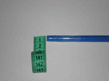 Труба п/ет. Ф10х8мм. блакитна (рилсан) PA12 10х8 LIGT BLUE