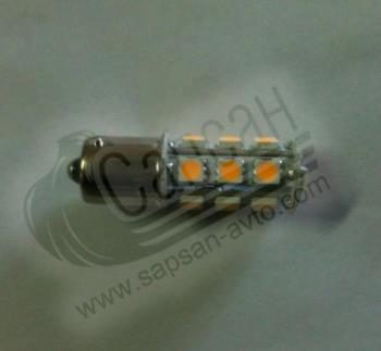 Лампа 24V 21W BA15S (Повороти) LED 01S25-24V