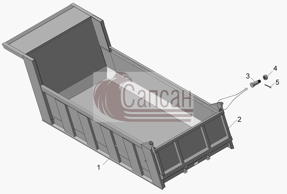Платформа 45141-8500020КамАЗ-45141