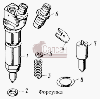 ФорсункаКамАЗ 5315