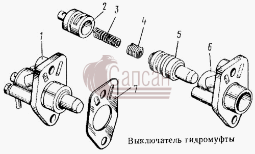 Выключатель гидромуфтыКамАЗ 5315