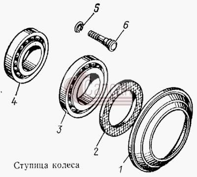 Ступица колесаКамАЗ 5315