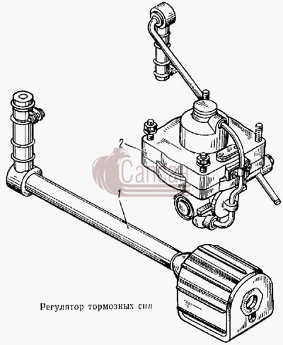 Регулятор тормозных силКамАЗ 5315