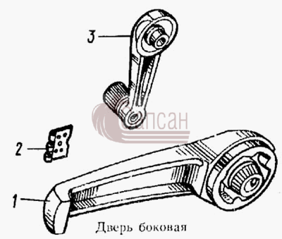Дверь боковаяКамАЗ 5315