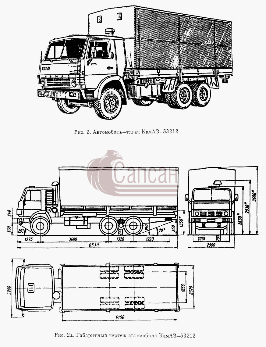 КамАЗ-53212Общий (см. мод-ции)