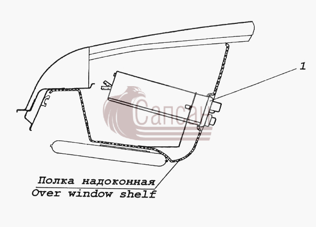 Установка автомагнитолыКамАЗ 65116