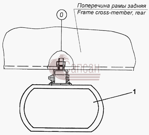 Установка рабочей фарыКамАЗ 6520