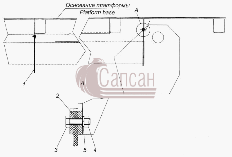 Установка брызговиковКамАЗ 6520